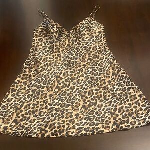 Victoria's Secret Leopard and Teal Lingerie